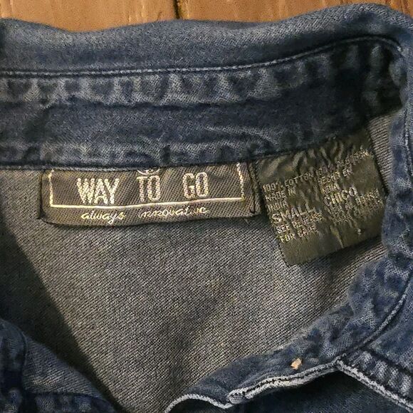 Y2K Way To Go Small Top WWJD "What Would Jesus Do"  90's Church Cross - Picture 3 of 7